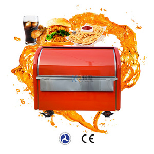 Hand Push Food Cart For Sale Food Truck Air Conditioning Unit Food Vendor Cart