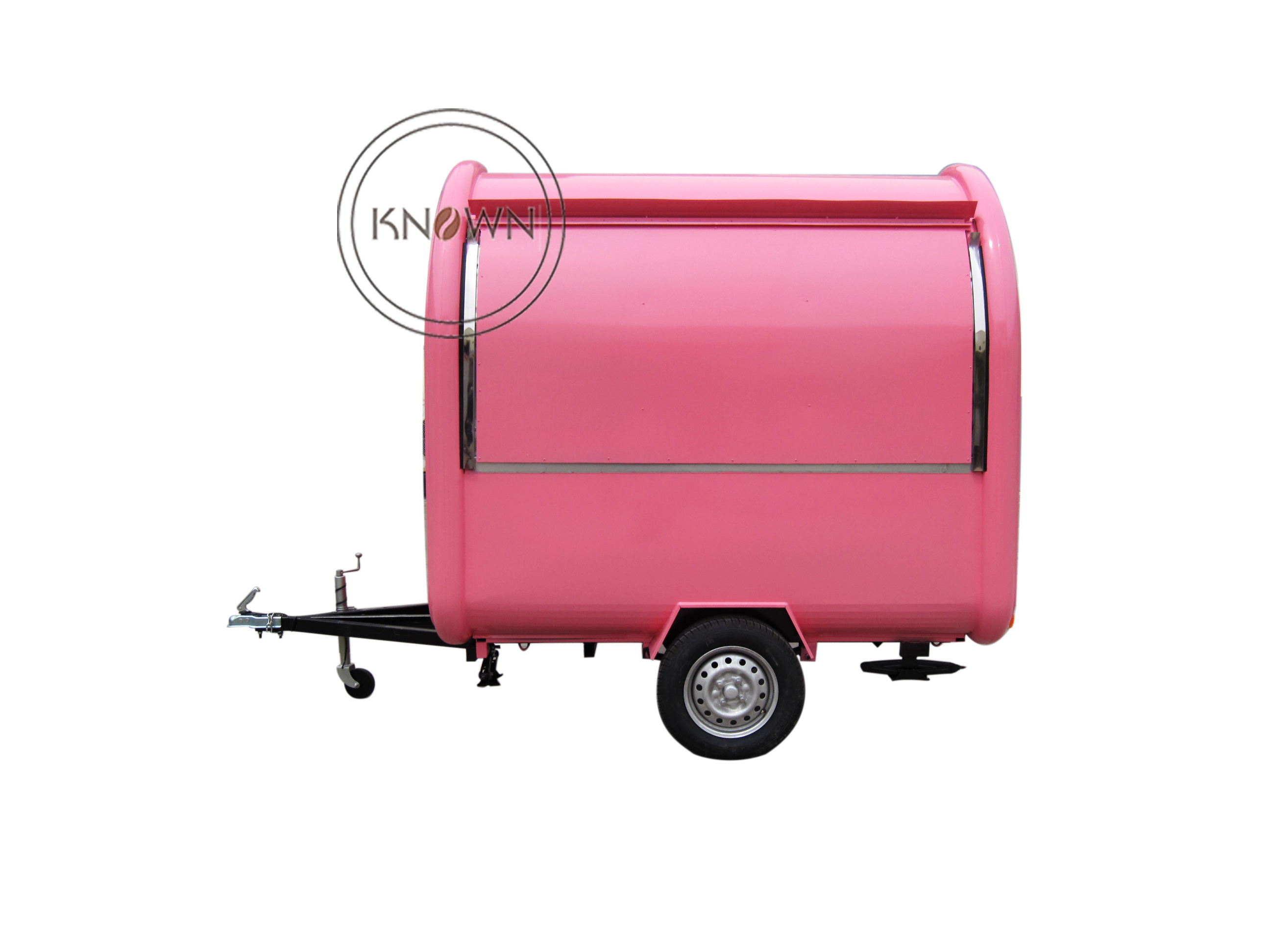 High Quality Food Trailer Cart Mobile Snack Vending Trailer CE Certified Food Truck for Sale