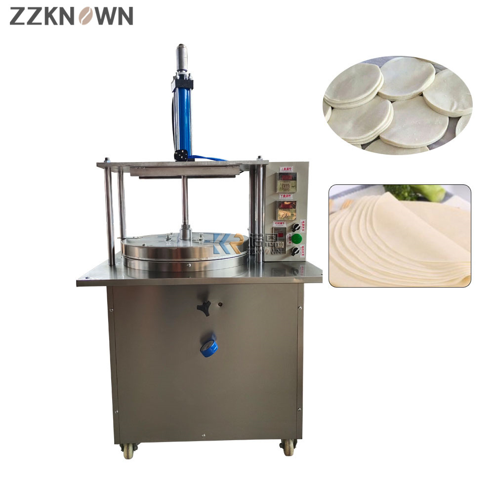 Automatic Pizza Dough Press Tortilla Press Commercial Pancake Spring Roll Roast Duck Wrapper Machine Chapati Making Machine