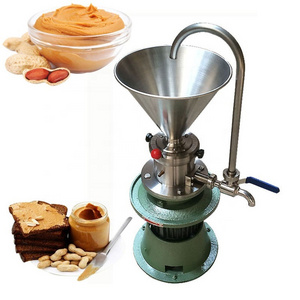 OEM Colloid Mill With Return Device Peanut Butter And Sesame Paste Chili Sauce Cocoa Almond Grinder Colloid Mill Bitumen