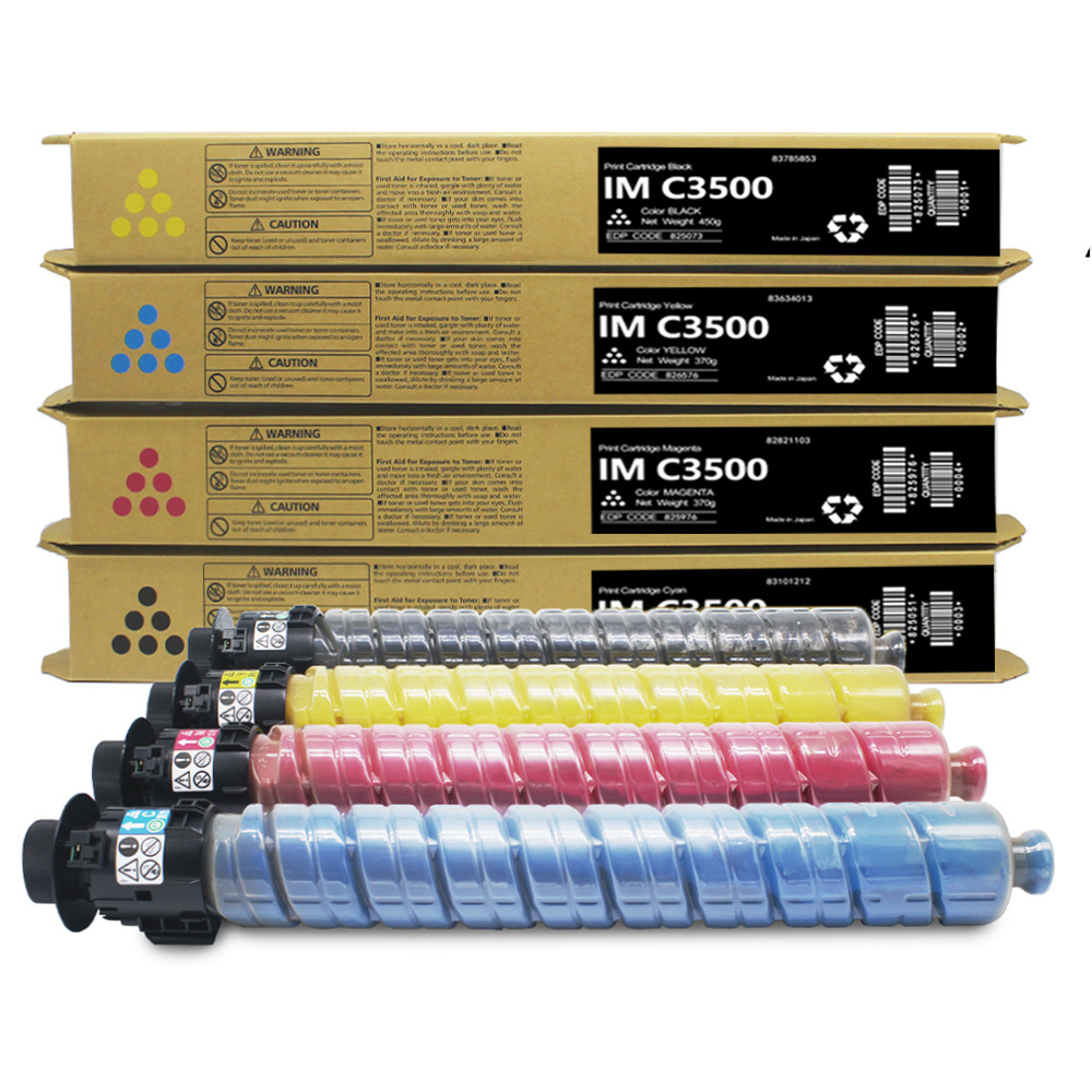 Original Toner Powders IMC3500 Used In Ricoh IMC3500 IMC3000 Photocopier machine Refilled Toner Cartridge