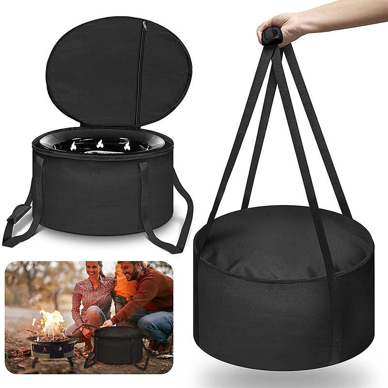 Outdoor Firebowl Propane Gas Fire Pit Portable Case Carrying Bag For Firepits