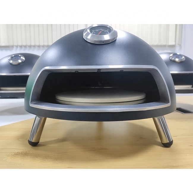 Hot Sale New Style 12 Inch Mini Brick Dome Outdoor Stainless Steel Wood Fired Pellet Pizza Ovens