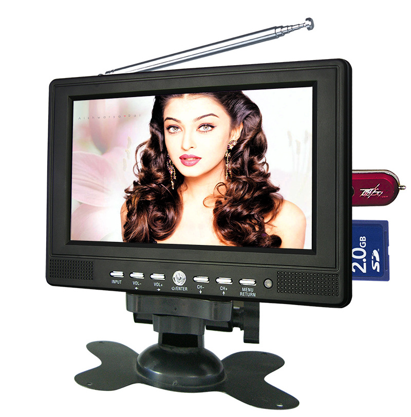 Mini Analog Tv 7 Inch Tft Lcd Car Tv Monitor 7 Inch Open Frame Lcd Monitor