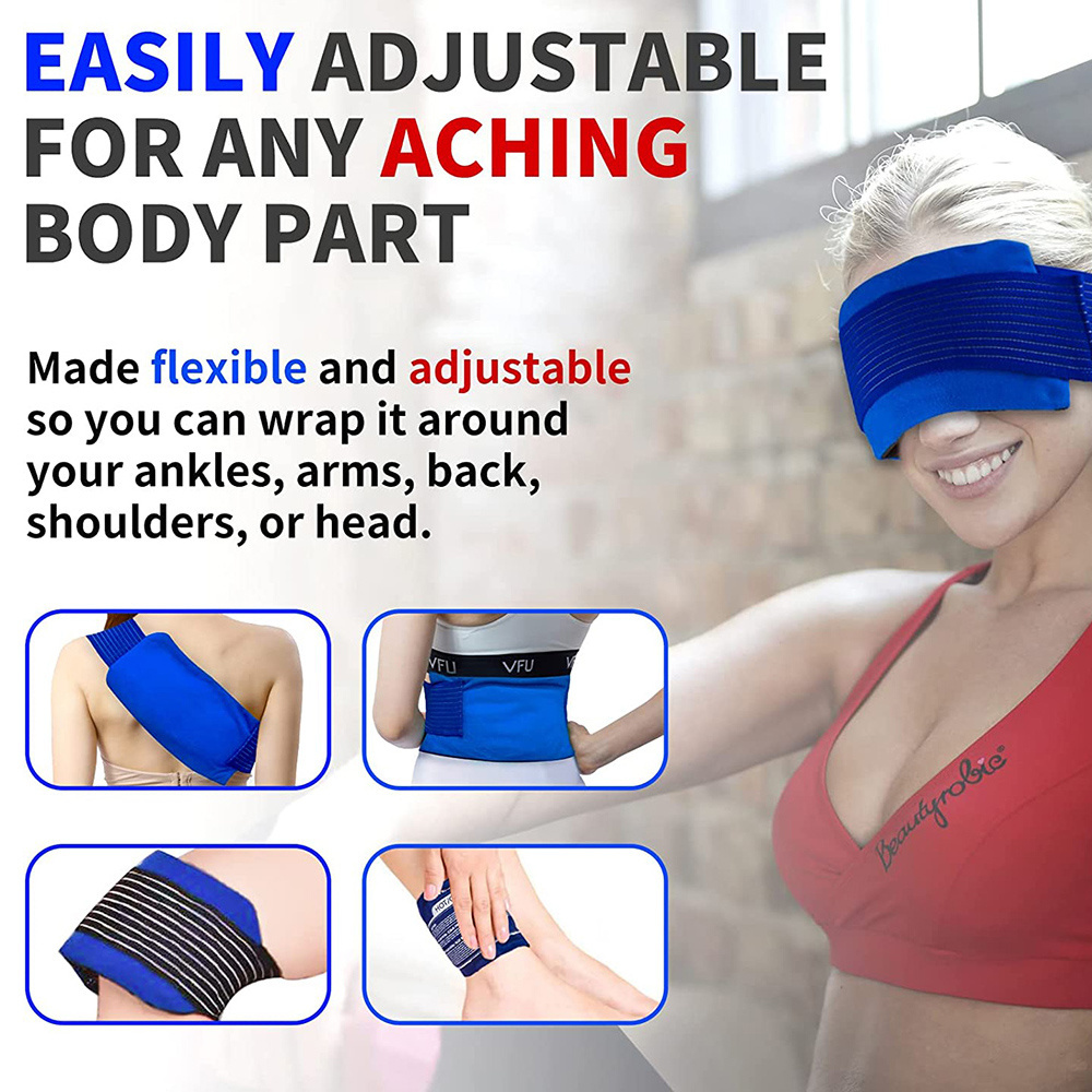 High Quality Reusable Gel Soft Ice Pack Body Therapy Medical Hot Cold Pack