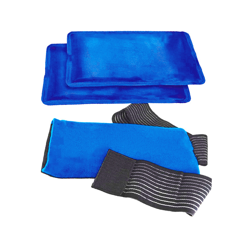 Custom Reusable Ice Bag Cold Heat Therapy Wrap Gel Cold Pack First Aid Hot Cold Gel Ice Pack for Pain Relief