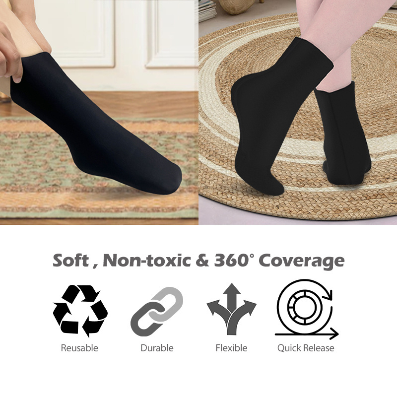 Comfortable Cheap Cooling Gel Ice Socks for Ankle