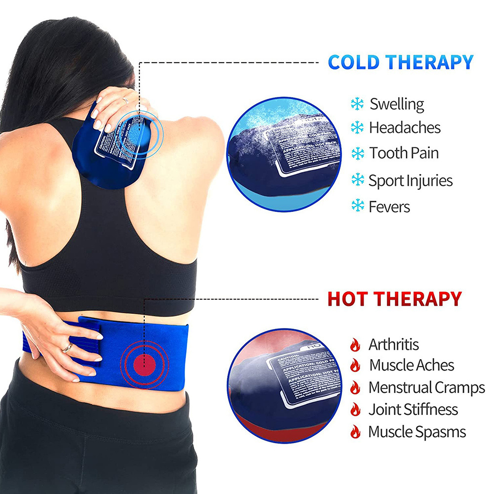 High Quality Reusable Gel Soft Ice Pack Body Therapy Medical Hot Cold Pack