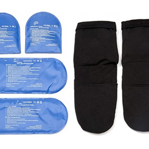 Cold Hot therapy Socks -Gel Pack, Reusable Gel Ice Frozen Slippers for Feet, Heels, Swelling, Edema, Chemotherapy, Arthritis