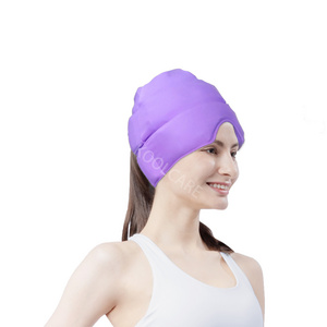 Migraine and Headache  Relief Cold Cap Ice Cap for Chemotherapy Reusable gel cold pack