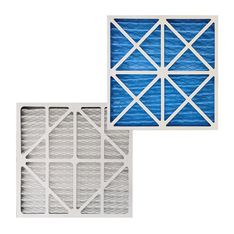 Factory Price Merv 8 11 F6 F7 AC 20x20x1 Air Conditioner Air Filter with Cardboard Frame High Quality