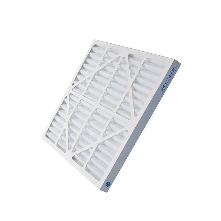 Factory Price Merv 8 11 F6 F7 AC 20x20x1 Air Conditioner Air Filter with Cardboard Frame High Quality