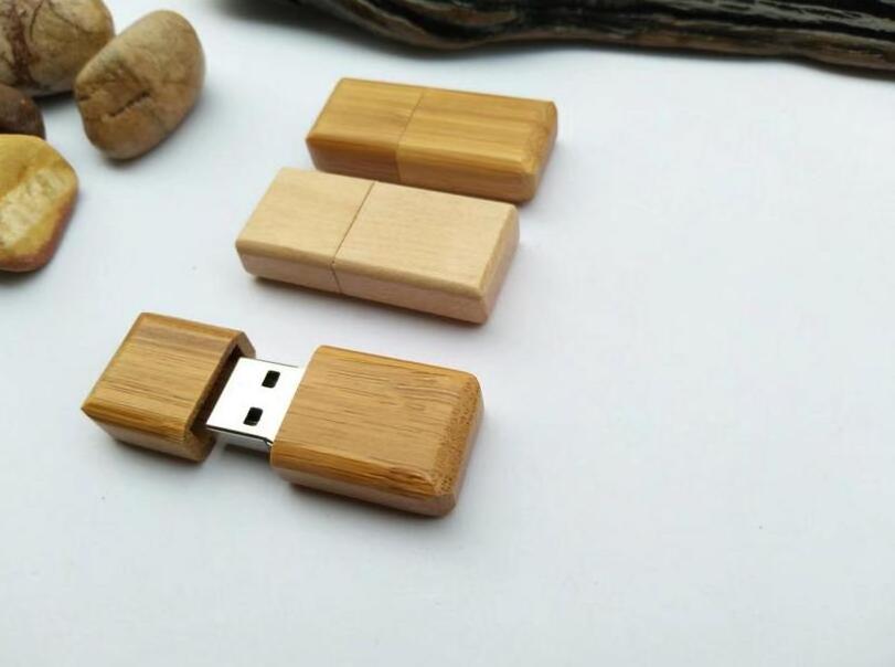 China Factory Wholesale USB Wood With Custom Engraving Logo Wooden usb flash drive pendrive wood pendrive key