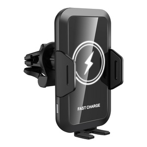 3 In 1 Qi Wireless Car Charger S21 S20 10w Fast Wireless Charger Car Mount Mobile Phone Holder