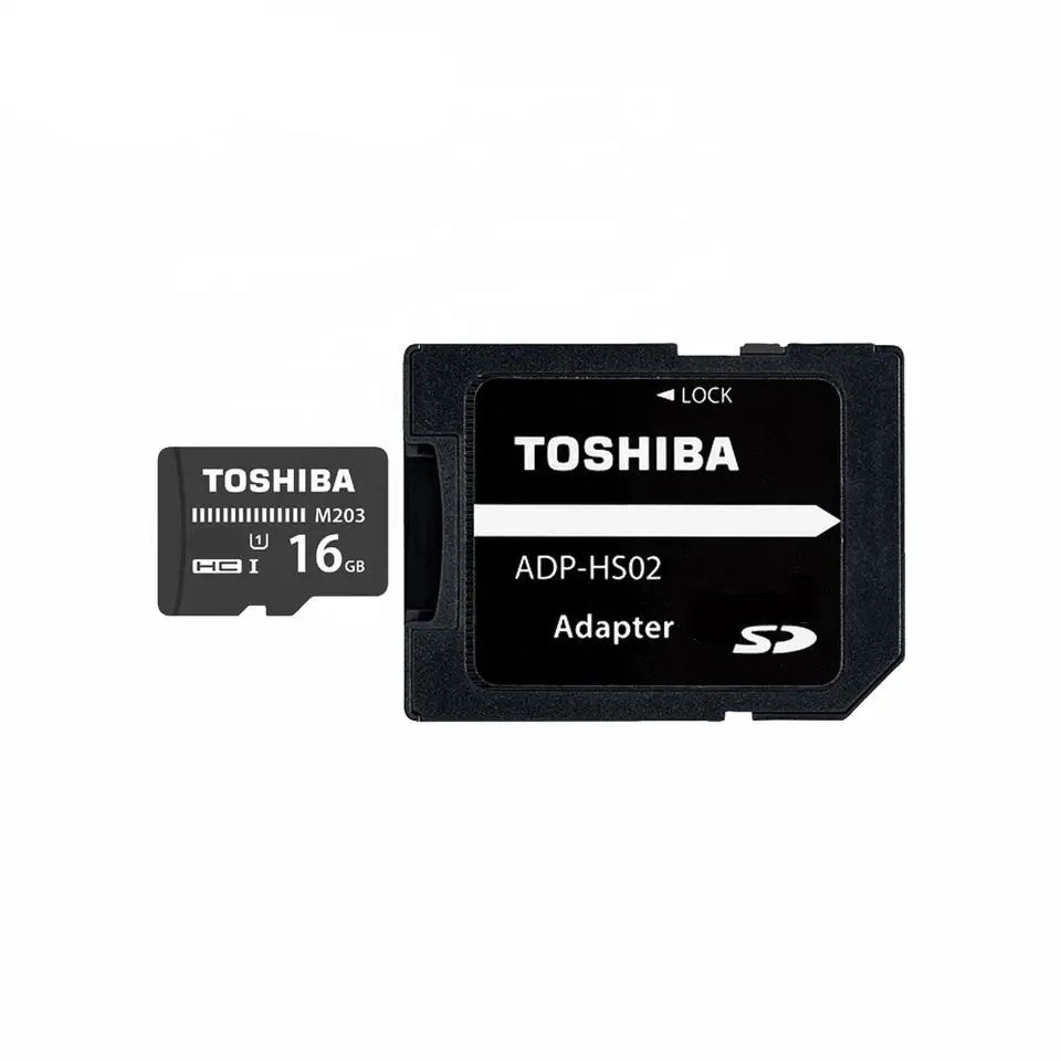 For Toshiba 4gb 8gb 16gb 32gb Micro Flash Card Sdxc Uhs-i U1 U3 C10 Tf Card With Adapter Class10 Memory Card 64gb