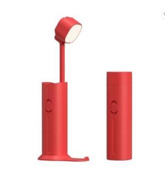 New design Folding Rechargeable Eye Protection LED Table Lamp Student Study Mobile LED Desk Light power bank with light