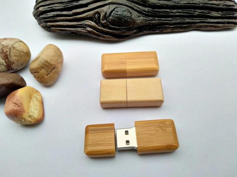 China Factory Wholesale USB Wood With Custom Engraving Logo Wooden usb flash drive pendrive wood pendrive key