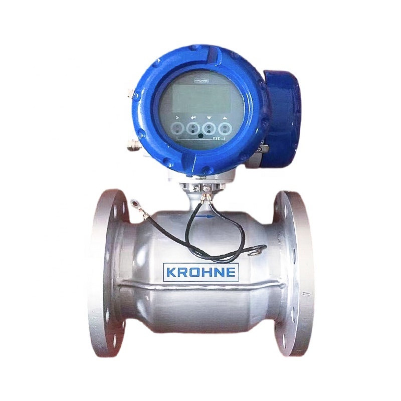 Krohne OPTIFLUX4300 customizable display water flow meter electromagnetic flowmeter