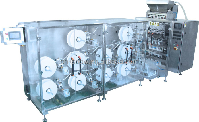 Classical Design Capacity Multi-row Desiccant Silica Gel Bead Packing Machine