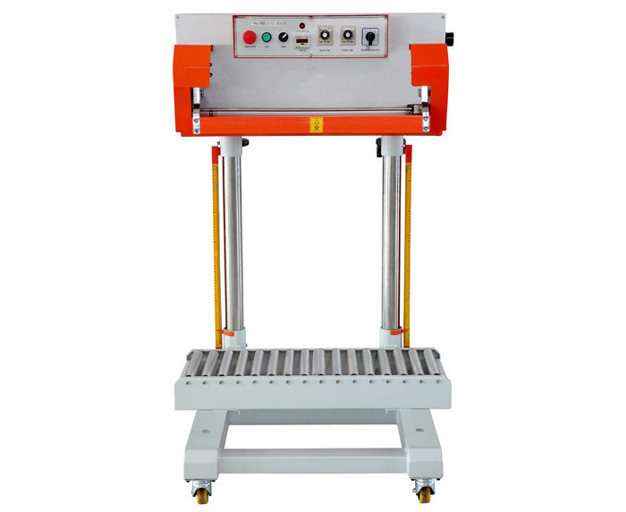 promotional pneumatic heavy rice bag sealing machine large aluminum plastic bag sealing machine