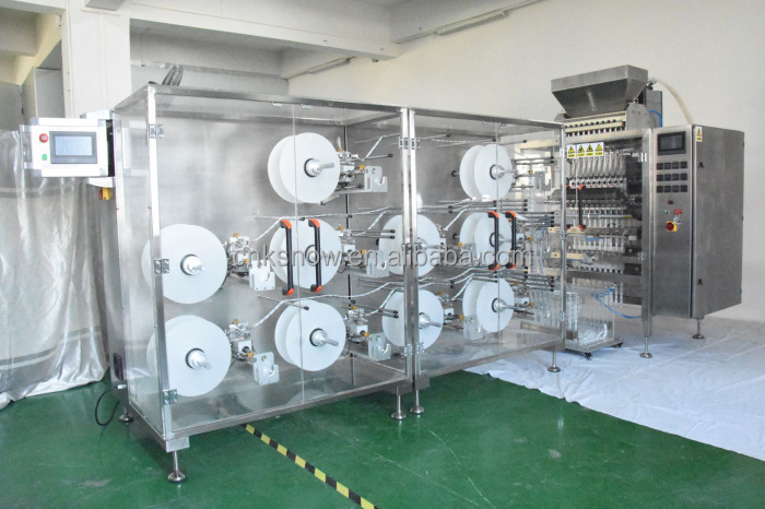 Classical Design Capacity Multi-row Desiccant Silica Gel Bead Packing Machine