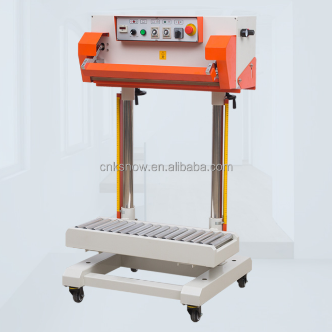 promotional pneumatic heavy rice bag sealing machine large aluminum plastic bag sealing machine