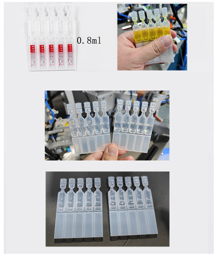 Secondary throwing tube connected tube filling sealing machine