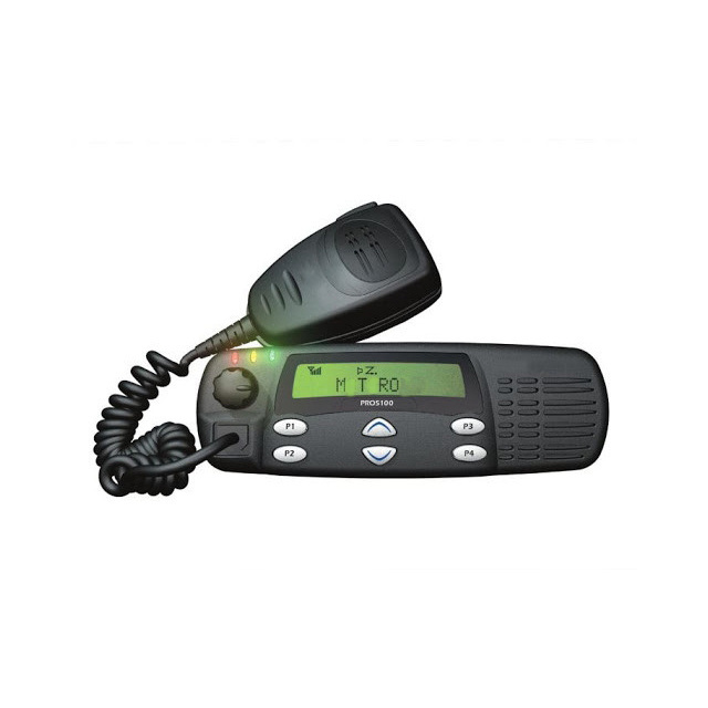 45W Original PRO5100 PRO-5100 VHF or UHF Mobile radio with Microphone for MOTOROLA Mobile radio