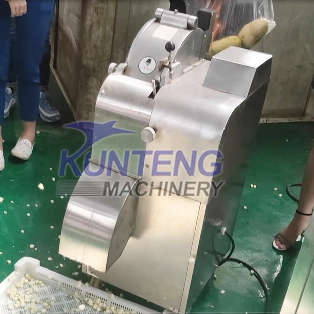 Commercial rapid onion cutter vegetable tomato cassava chips slicer ginger slicing machine fruits cutting machine