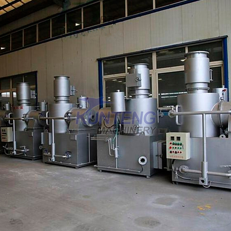 Hot sales combustible domestic waste electrical incinerator machine garbage recycling machine