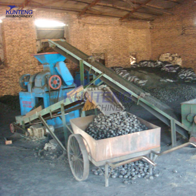 Coal dust sawdust coal compress briquette machine coffee grounds charcoal briquette machine firewood charcoal making machine