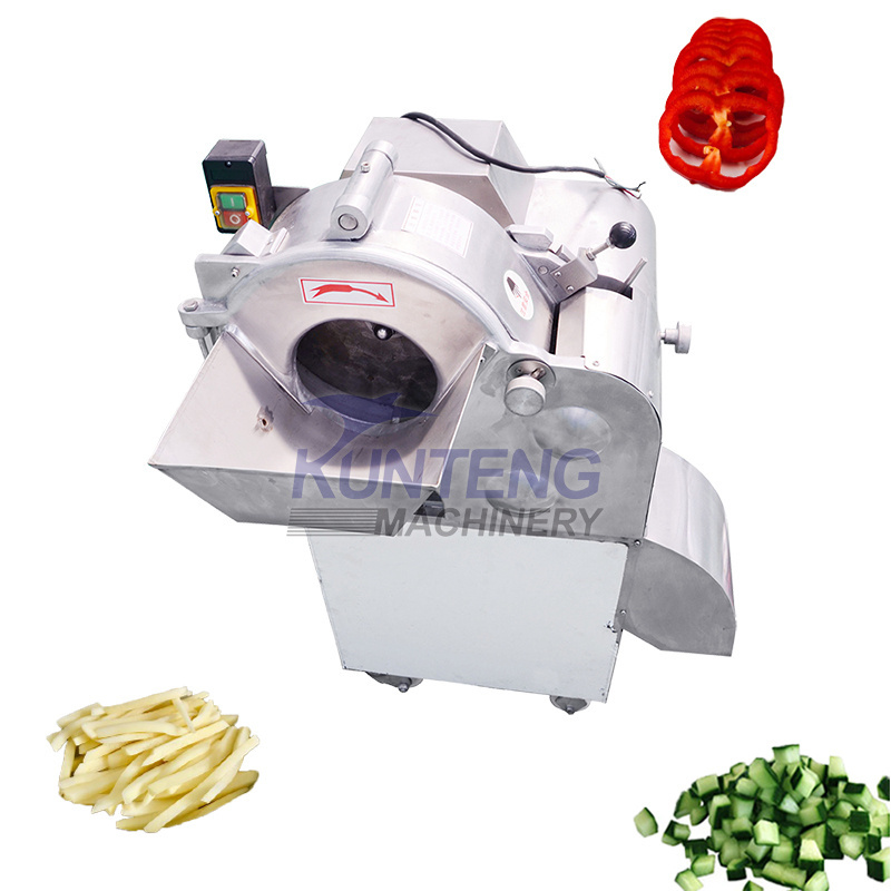 Commercial rapid onion cutter vegetable tomato cassava chips slicer ginger slicing machine fruits cutting machine