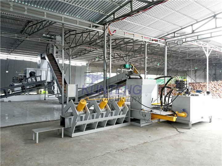 Coco coir machine for growing microgreens mat cocopeat block coco peat briquette making machine