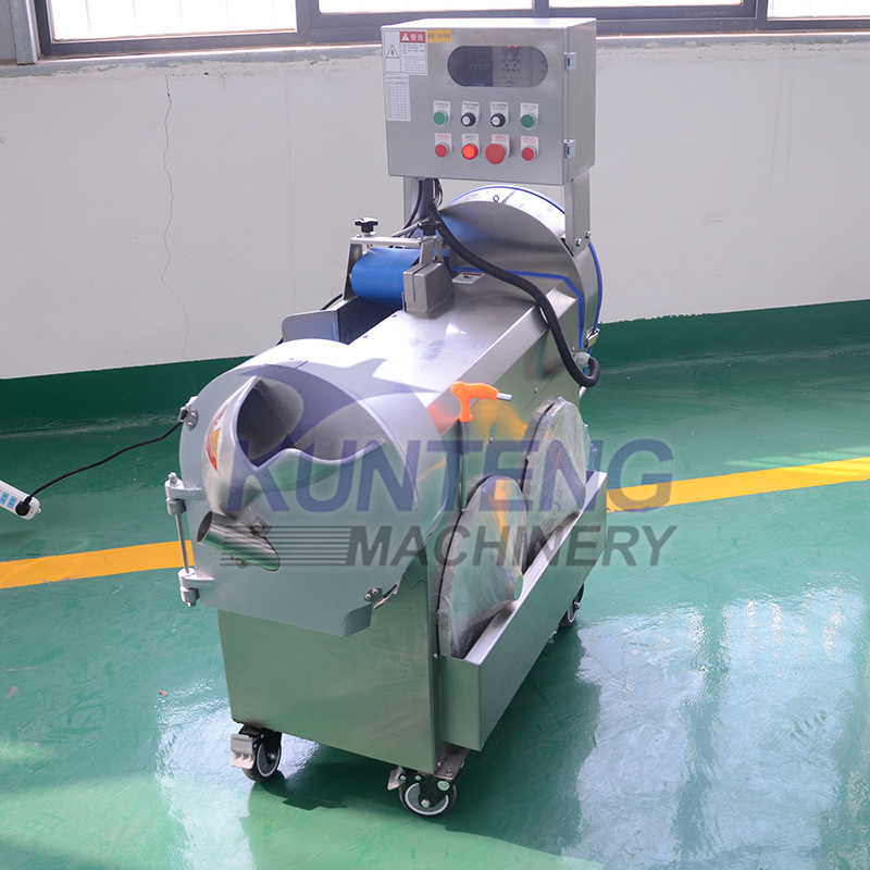 Commercial multipurpose food vegetable thin slicer chopper potato cutter grinder chips cutting fruit slicing machine