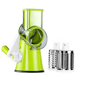 Rotary Cheese Grater 3 Drum Blades Manual Vegetable Slicer Walnuts Grinder Cheese Shredder Kitchen Vegetable Cheese Grater