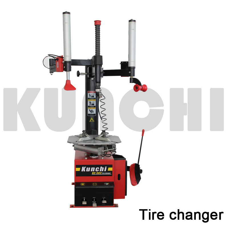 China KUNCHI Swing Arm motorcycle tyre auto tire changer for garage