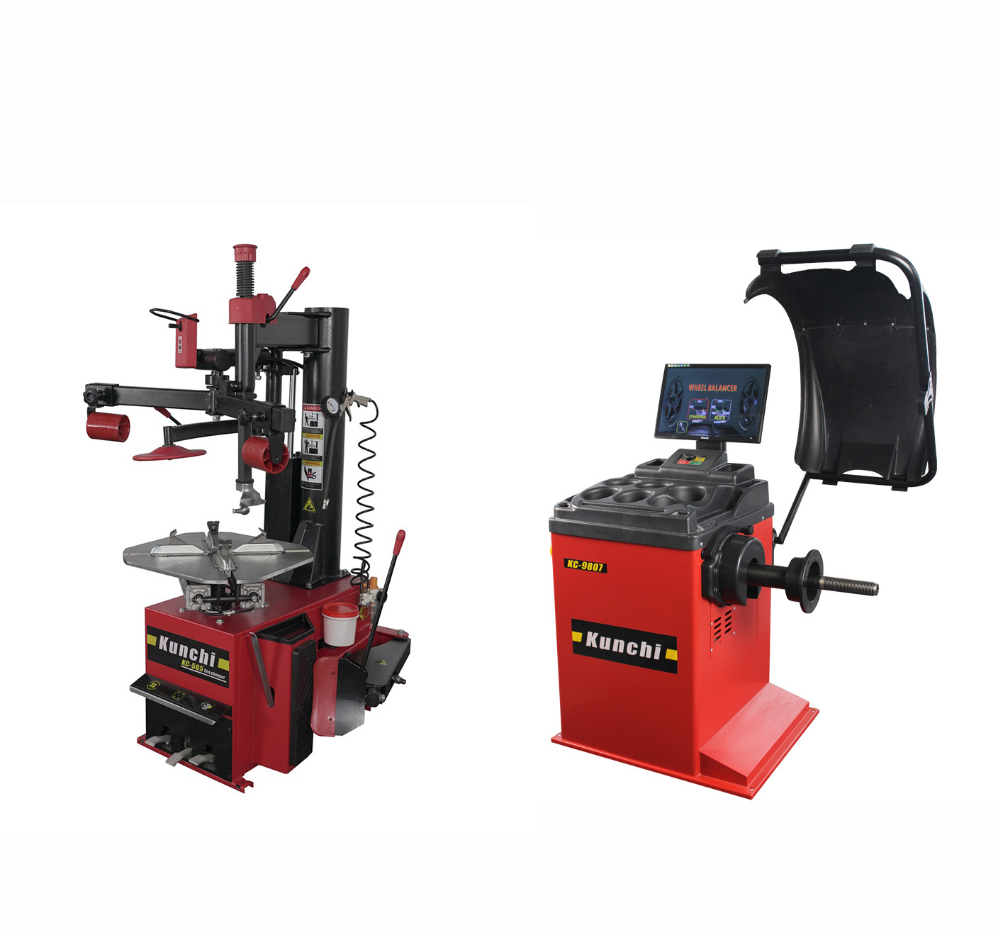 Factory price lu tire machine group wheel balancer and tire changer machine combo with CE