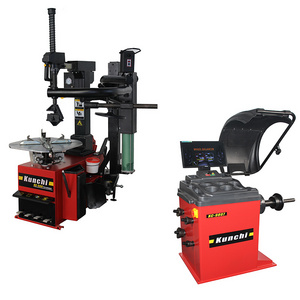 KUNCHI tyre machine equipments  tire changer and balancer combo