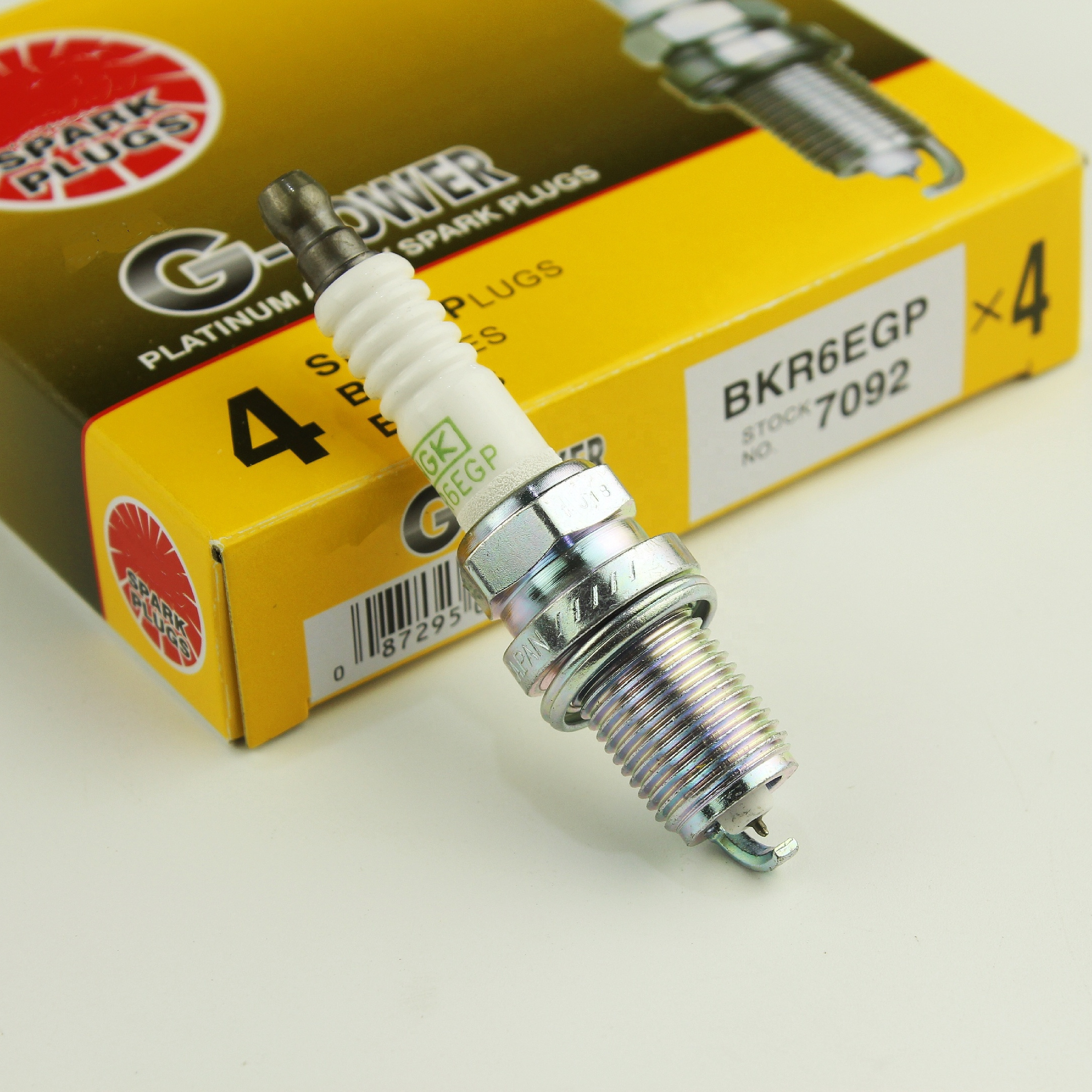 Bujia candles German Car Low Price Original Long Life General Spark Plug BKR6EGP 7092 For ngk