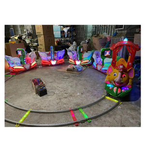 Amusement Park Ride Funfair Mini Kiddie Track Train Ride Small Train For Children Fast delivery customized mini train