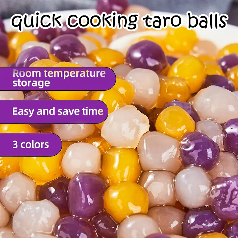 Milktea Supplies Halal Tapiocapearls Tapioca Pearls In Taiwan Tea Starch White Ball Black Boba Pearls Tapioca Ball Maker