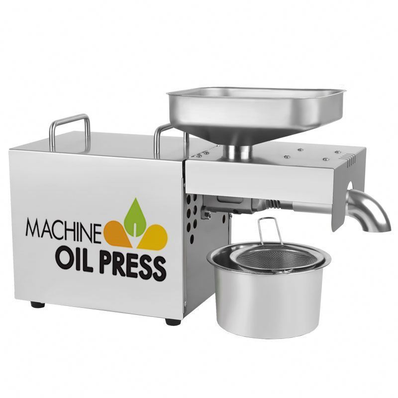 Hot Sale Moringa Seed Oil Extraction Castor Seed Oil Extract Coconut Oil Press Machine for Home Use