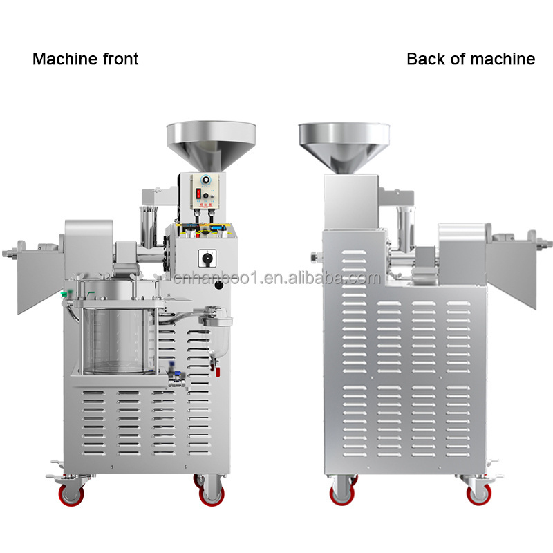 Commercial Use Oil Press Machine/sunflower Oil Extractor/vegetable Seeds Oil Pressers Cold Peanut Coconut Olive Oil Presser