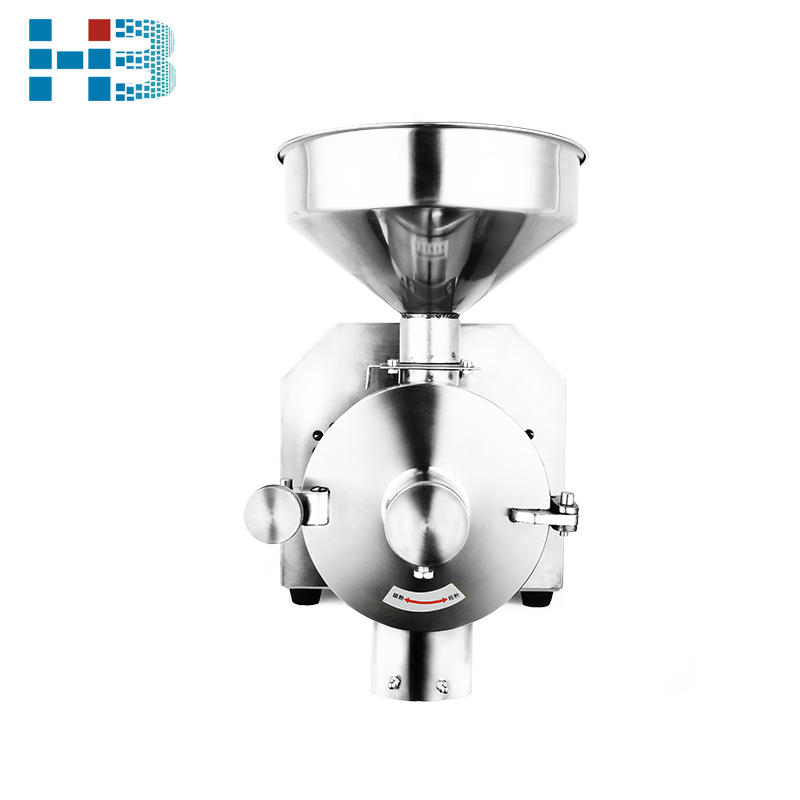 HANBOO Mini Coffee Wheat Maize Spice Rice Pepper Chili Soy Cereal Flour Milling Grinding Equipment Machine Stainless Steel 2500W