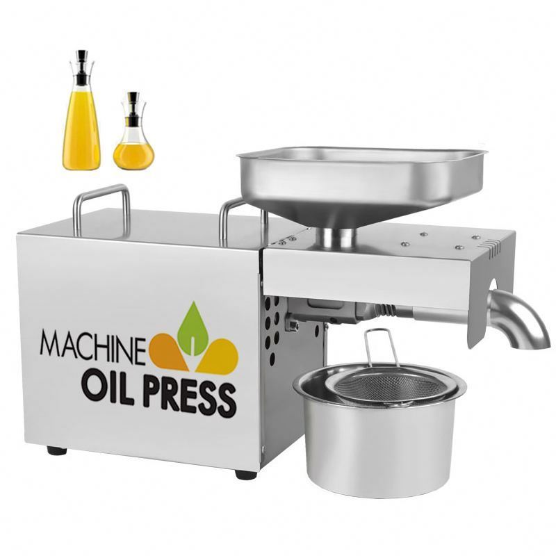 Hot Sale Moringa Seed Oil Extraction Castor Seed Oil Extract Coconut Oil Press Machine for Home Use