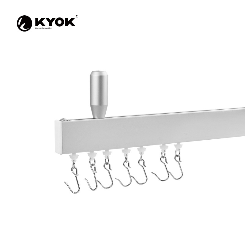 KYOK curtain decoration electric track manufacturers direct motor track and accessories curtain track