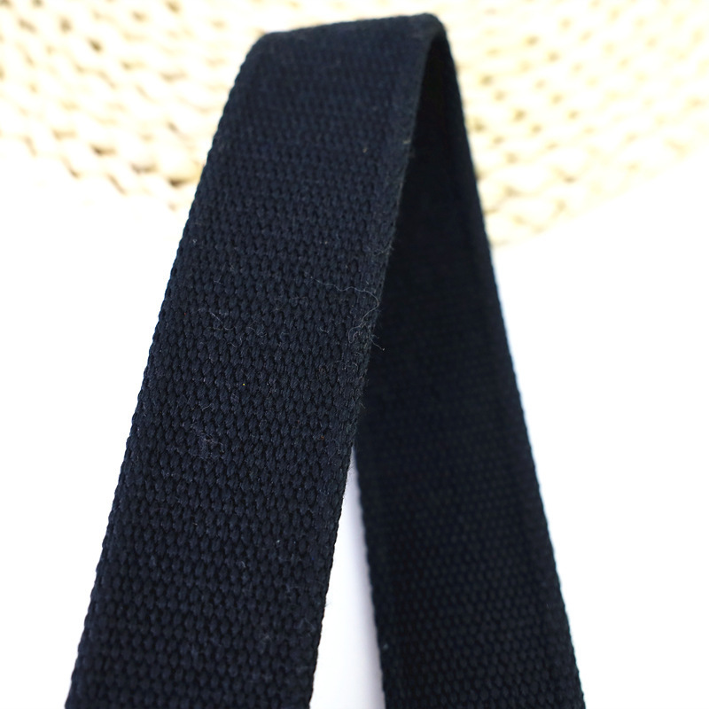 38mm Canvas Webbings Ribbon 2.5mm Thick Polyester Cotton Webbing Strap for Belt DIY Bag Garment Sewing Accessories and Dog Leash