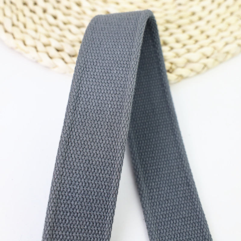 38mm Canvas Webbings Ribbon 2.5mm Thick Polyester Cotton Webbing Strap for Belt DIY Bag Garment Sewing Accessories and Dog Leash