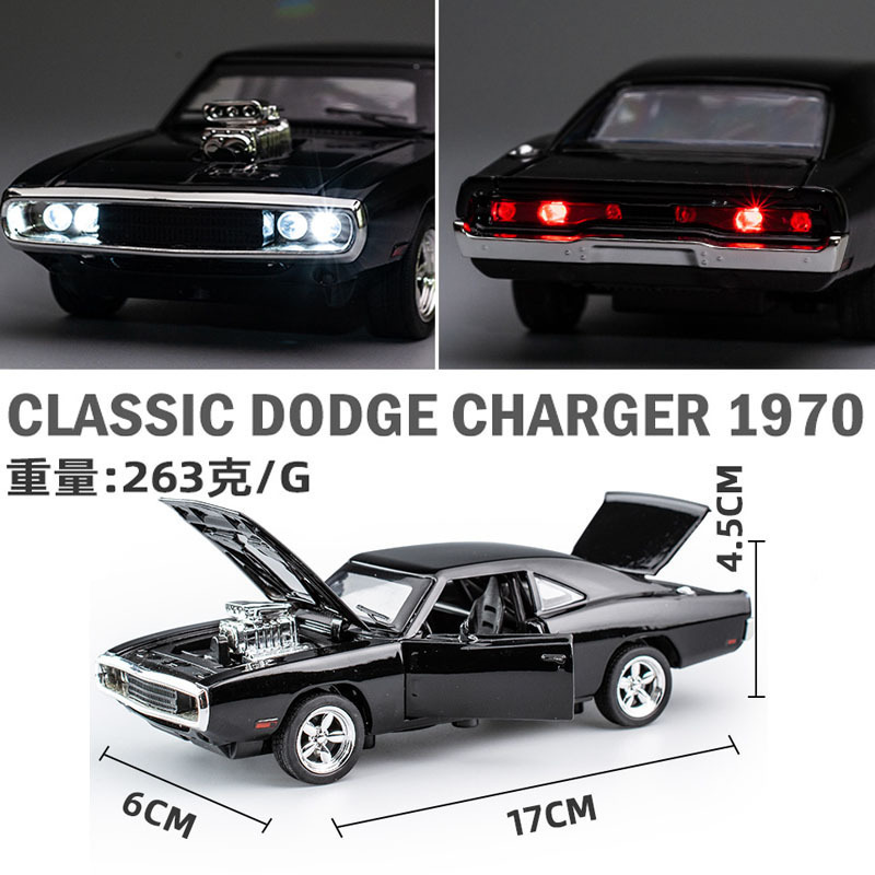 Hot selling 1:32 Dodge alloy car model scene model simulation return force car accessories children's toys boy gifts