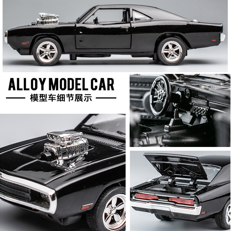 Hot selling 1:32 Dodge alloy car model scene model simulation return force car accessories children's toys boy gifts